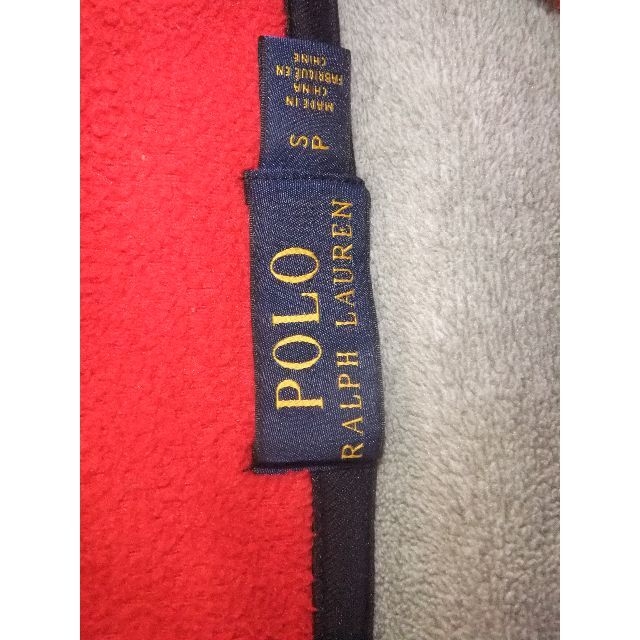 POLO RALPH LAUREN(ポロラルフローレン)の美品 POLO RALPHLAUREN ハーフジップ フリース ジャケット S メンズのジャケット/アウター(ナイロンジャケット)の商品写真