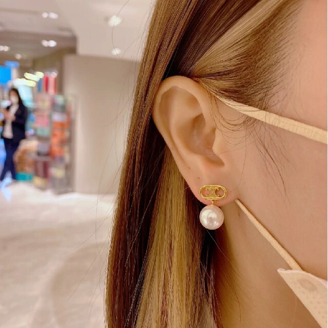 セリーヌ CELINE ピアス マイヨントリオンフ ゴールド アクセサリー