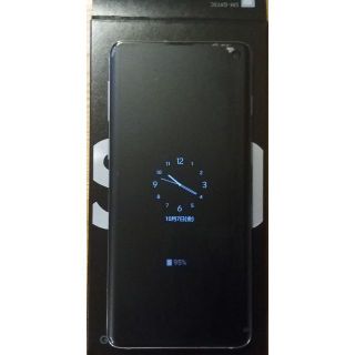 サムスン(SAMSUNG)のGalaxy S10 プリズムホワイト 128 GB(スマートフォン本体)