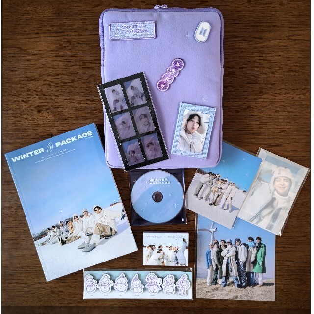 防弾少年団(BTS)(ボウダンショウネンダン)のBTS WINTER PACKAGE(トレカ付き) エンタメ/ホビーのCD(K-POP/アジア)の商品写真