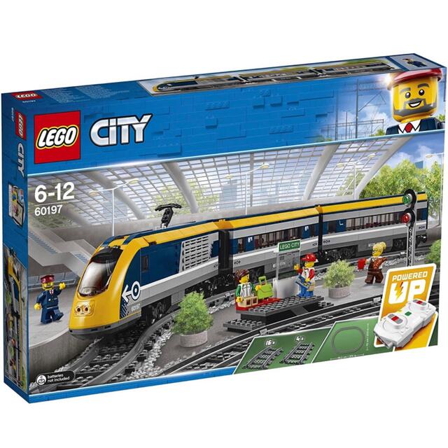 Lego(レゴ)のレゴ(LEGO)シティ ハイスピード・トレイン 60197 おもちゃ 電車 キッズ/ベビー/マタニティのおもちゃ(電車のおもちゃ/車)の商品写真