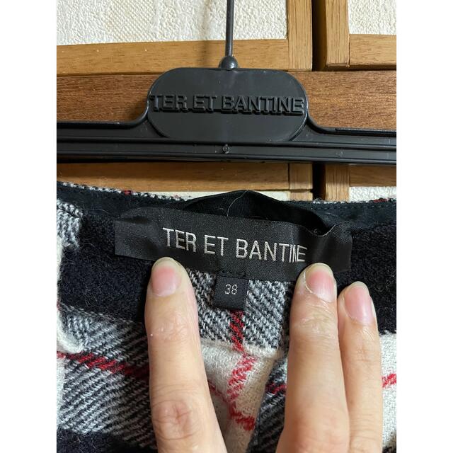 TER RE BANTINEチェック柄パンツ レディースのパンツ(クロップドパンツ)の商品写真