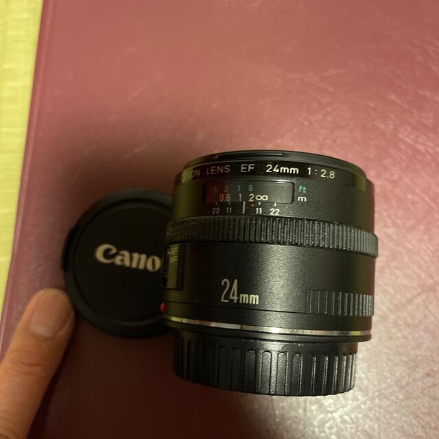一眼レフレンズ　キャノン製EF24mmF2.8単焦点レンズ 4