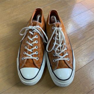 コンバース(CONVERSE)のconverse ct70  チャックテイラー オレンジ スエード(スニーカー)