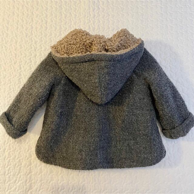 ZARA KIDS(ザラキッズ)の未使用ザラキッズ♡コート　18-24m 92cm キッズ/ベビー/マタニティのキッズ服女の子用(90cm~)(コート)の商品写真