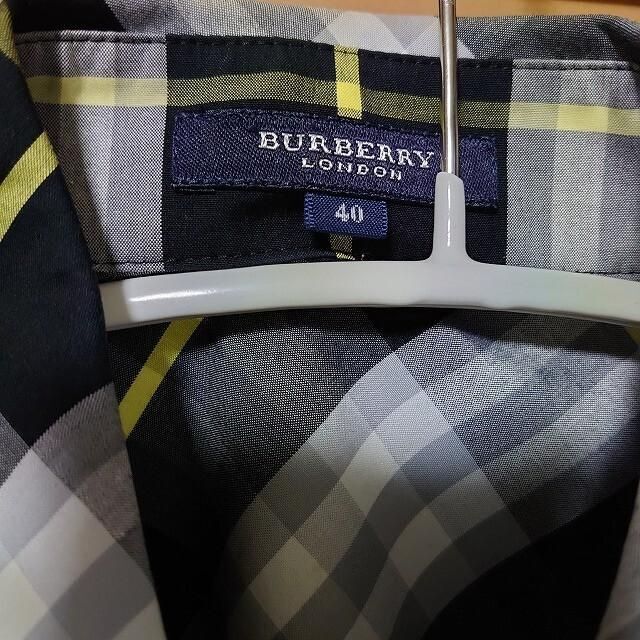 BURBERRY - バーバリー BURBERRY チェックシャツブラウス 7分袖 サイズ ...