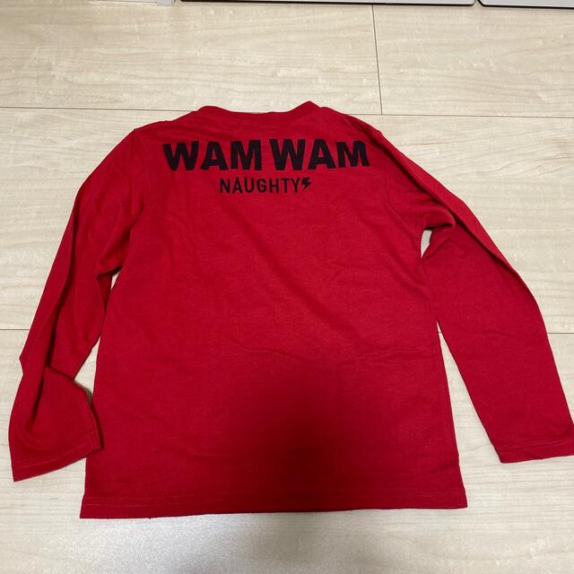 WAMWAM(ワムワム)のWAMWAM(ワムワム)ソフト ロングＴシャツ サイズ130 キッズ/ベビー/マタニティのキッズ服男の子用(90cm~)(Tシャツ/カットソー)の商品写真