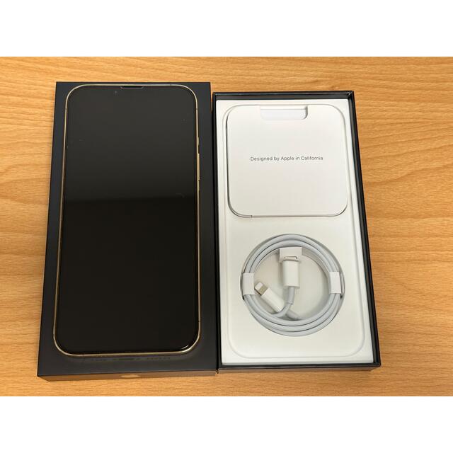 ★美品☆iPhone13 pro max 128GB Gold☆SIMフリー版★