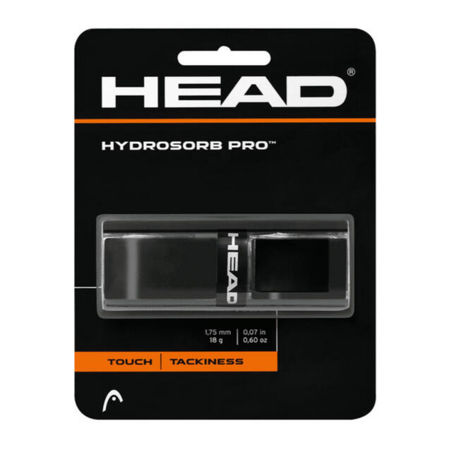 HEAD(ヘッド)のヘッド ハイドロゾーブ・プロ　HEAD HYDROSORB PRO　ブラック スポーツ/アウトドアのテニス(その他)の商品写真