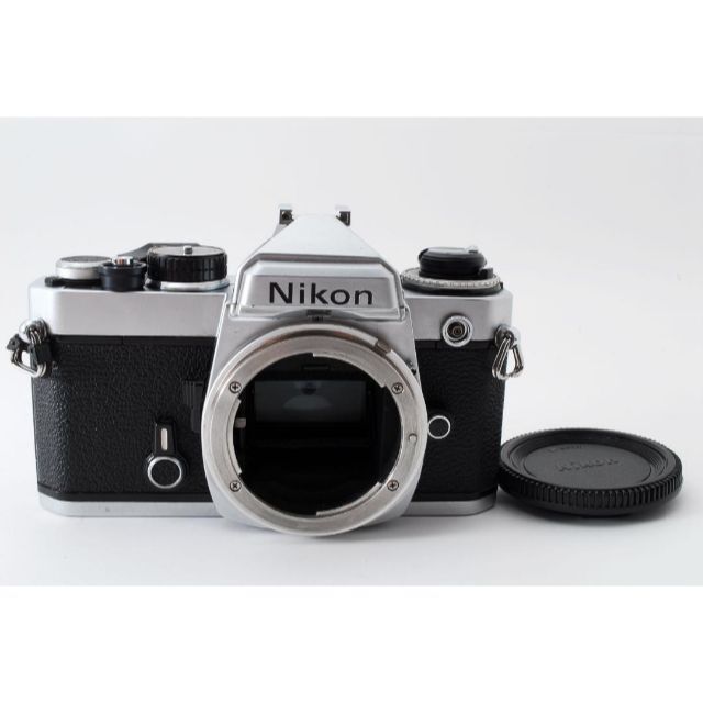 超美品 NIKON  FE シルバー　フィルムカメラ　モルト新品交換済 Y312