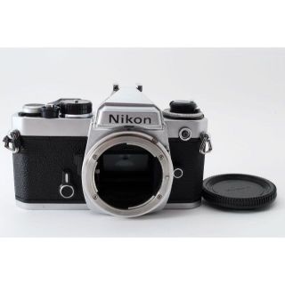 ニコン(Nikon)の超美品 NIKON  FE シルバー　フィルムカメラ　モルト新品交換済 Y312(フィルムカメラ)