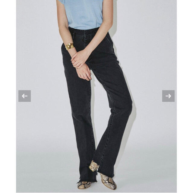 5 1/2 BEAUTY-LINE SLIT DENIM