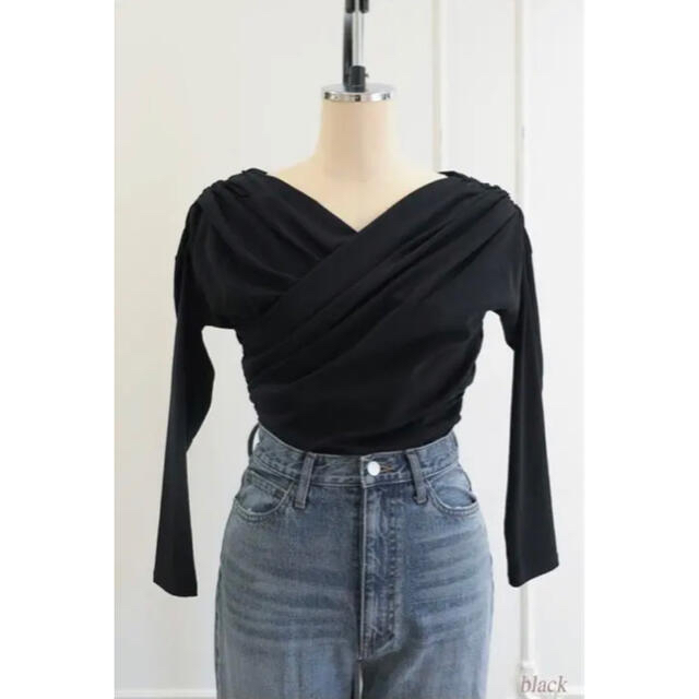 Asymmetric Cotton-blend Jersey Top