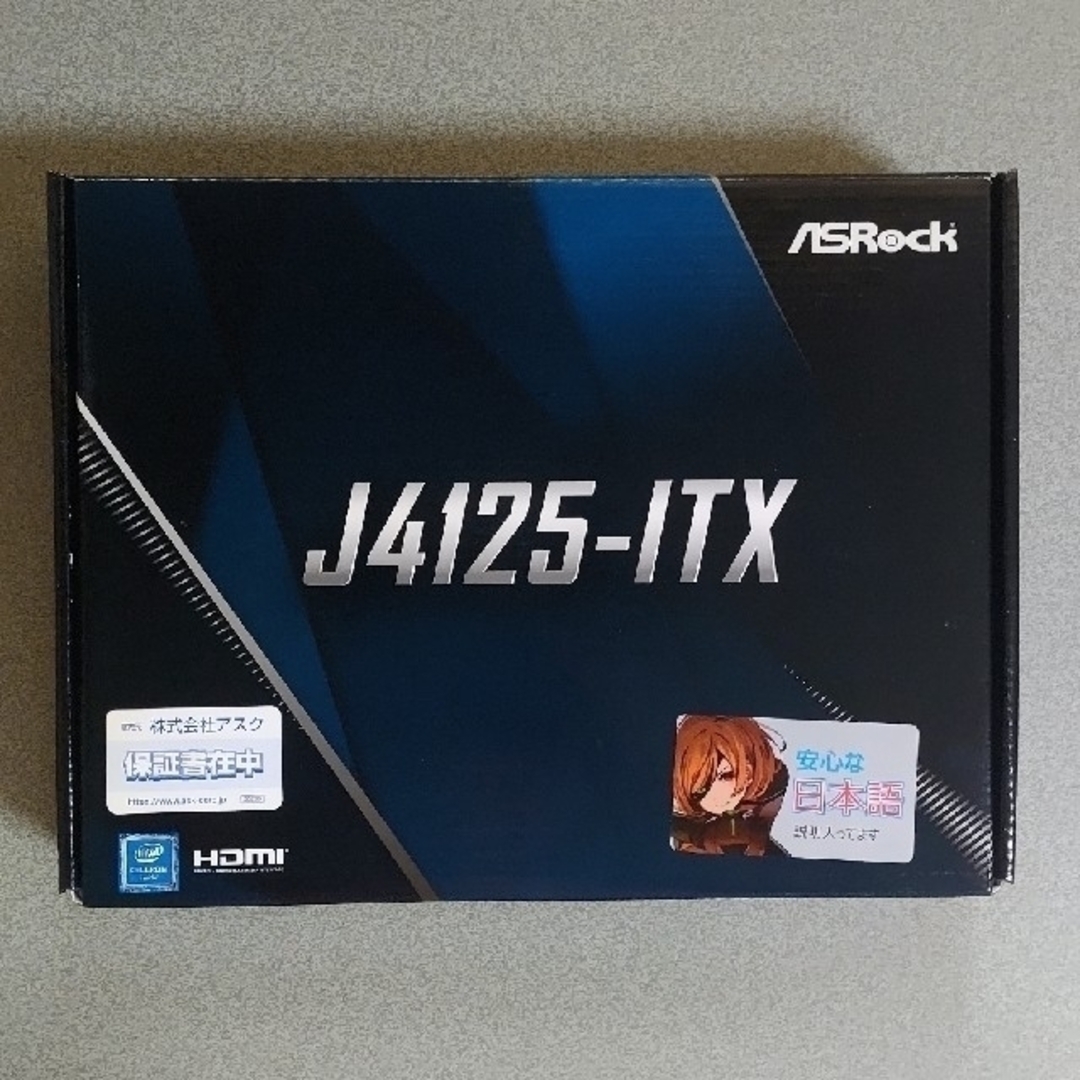 ASRock J4125-ITX 新品未使用品 マザーボード | フリマアプリ ラクマ
