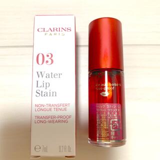 クラランス(CLARINS)のクラランス　Water Lip Stain 03 新品未使用品です(リップグロス)