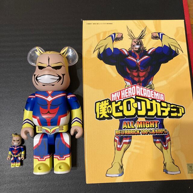 BE@RBRICK ベアブリック ヒロアカ オールマイト 100%&400% BE@RBRICK ベアブリック ヒロアカ オールマイト 100%&400%