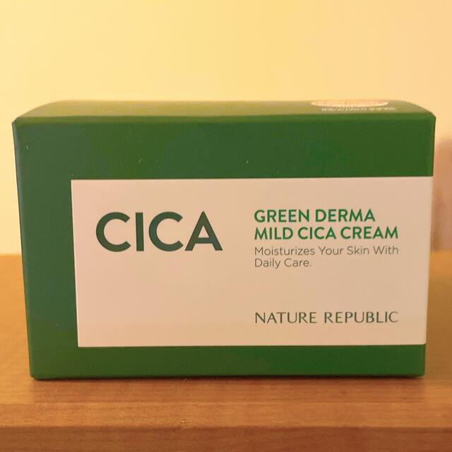 NATURE REPUBLIC(ネイチャーリパブリック)の【ネイリパ】CICA GREEN DERMA MIND CICA CREAM コスメ/美容のスキンケア/基礎化粧品(フェイスクリーム)の商品写真