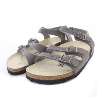 ビルケンシュトック(BIRKENSTOCK)のビルケンシュトック コルシカ KORSICA サンダル ダブルベルト グレー(サンダル)