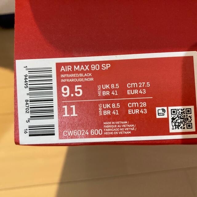 NIKE(ナイキ)のAIR MAX 90 SP メンズの靴/シューズ(スニーカー)の商品写真