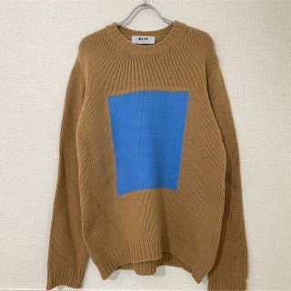 エムエスジイエム(MSGM)のMSGM エムエスジーエム ウールニットセーター  S(ニット/セーター)