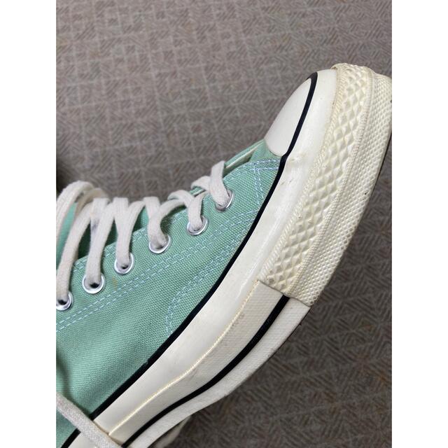 CONVERSE(コンバース)の【美品】CONVERSE CT70 /155761C/27cm/8.5/グリーン メンズの靴/シューズ(スニーカー)の商品写真