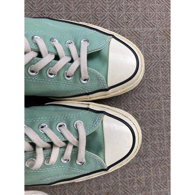 CONVERSE(コンバース)の【美品】CONVERSE CT70 /155761C/27cm/8.5/グリーン メンズの靴/シューズ(スニーカー)の商品写真