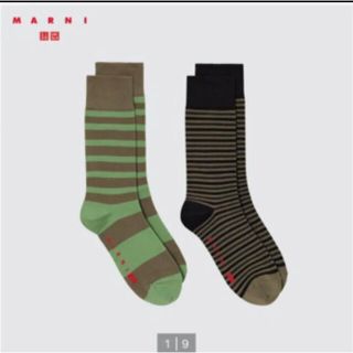 マルニ(Marni)のユニクロ　マルニ　靴下　23~25(ソックス)