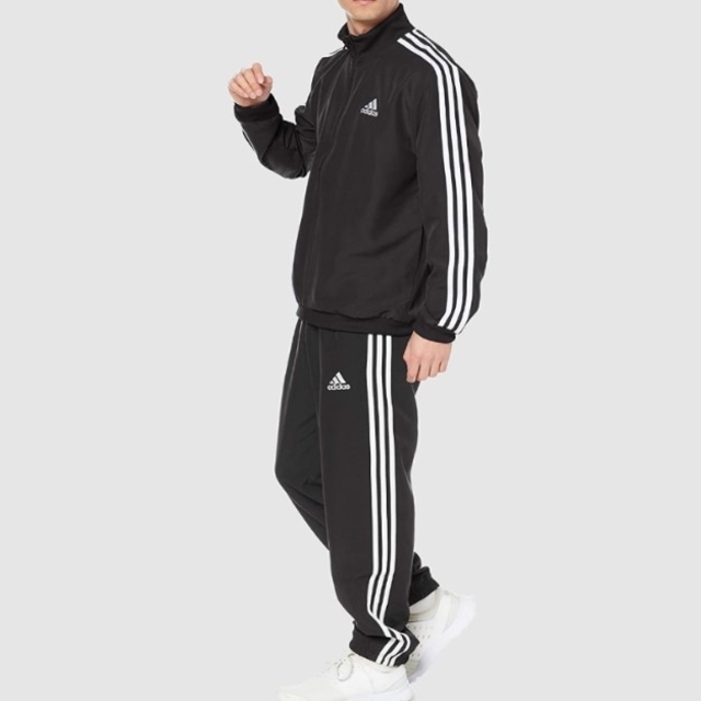 adidas(アディダス)の新品未使用 黒 XL アディダス adidas ジャージ 上下 トラックスーツ メンズのトップス(ジャージ)の商品写真