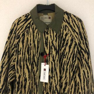 【美品】 ZARA モッズコート ミリタリー ロングコート S