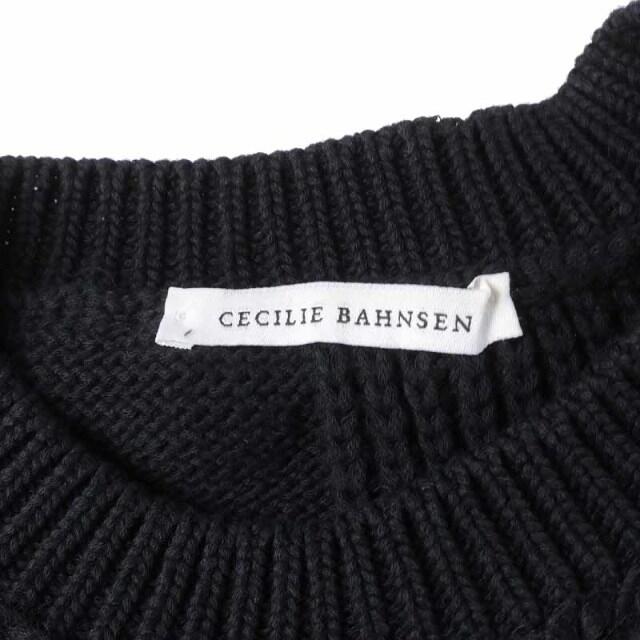 CECILIE BAHNSEN ニット セーター プルオーバー XS/S 黒