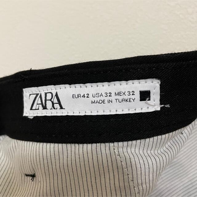 ZARA(ザラ)のZARA ザラ パンツ ボトムス テクスチャーコンフォートパンツ ブラック 42 メンズのパンツ(その他)の商品写真