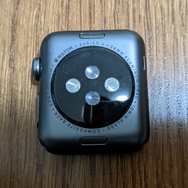 Apple Watch Series 3 GPSモデル 38mm ブラック 美品 安い ストア通販