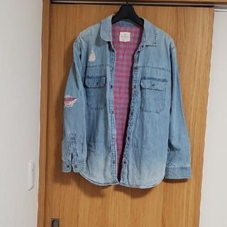 アメリカンイーグル(American Eagle)のAmerican Eagle デニムシャツ(Gジャン/デニムジャケット)