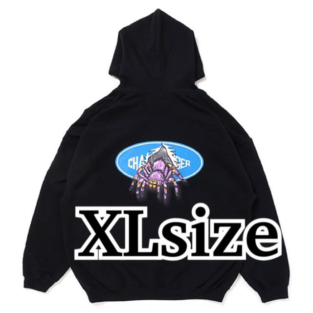 CHALLENGER FLAMES HOODIE  長瀬