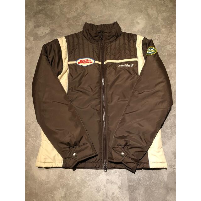 美品　carhartt down jacket brown 90s L