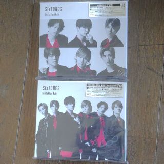 sixtones imitation rain 初回、通常セット　CD, DVD(ポップス/ロック(邦楽))