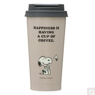 スターバックスコーヒー(Starbucks Coffee)のスヌーピー　スタバ　タンブラー PEANUTS グレー 473ml(タンブラー)