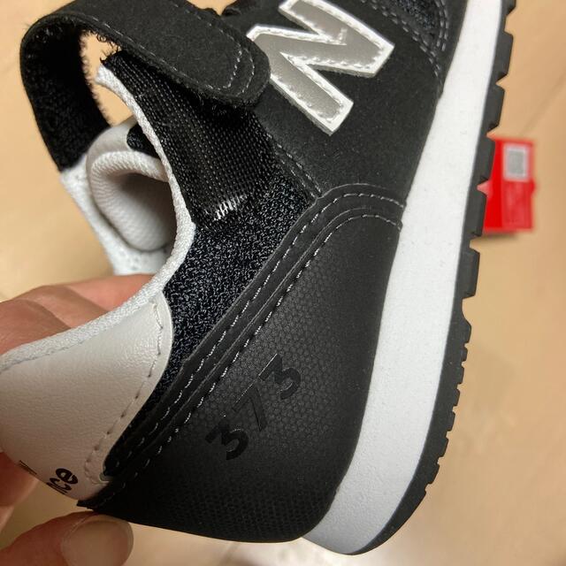 New Balance(ニューバランス)の【18.5】ニューバランス　黒　373 スニーカー キッズ/ベビー/マタニティのキッズ靴/シューズ(15cm~)(スニーカー)の商品写真