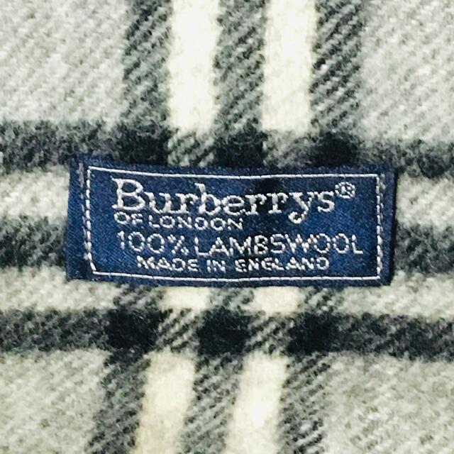 BURBERRY(バーバリー)の【正規品】2色セット★バーバリー★ヴィンテージ★マフラー ウール 男女兼用 レディースのファッション小物(マフラー/ショール)の商品写真