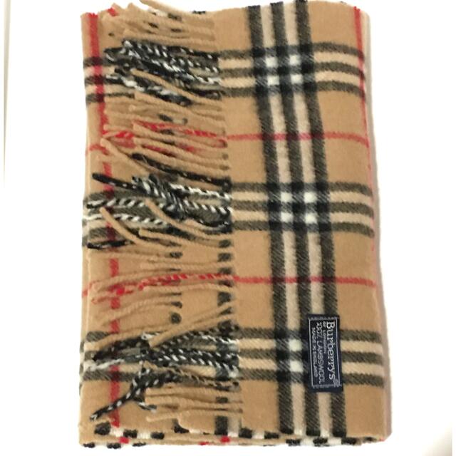 BURBERRY(バーバリー)の【正規品】2色セット★バーバリー★ヴィンテージ★マフラー ウール 男女兼用 レディースのファッション小物(マフラー/ショール)の商品写真