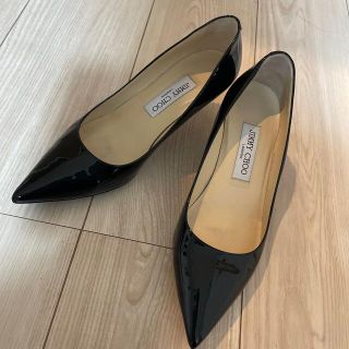 JIMMY CHOO(ジミーチュウ) エナメルヒールパンプス レディース