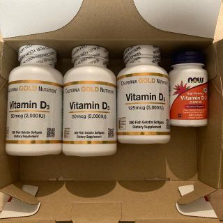 vitaminD3 サプリ　セット売り　iherb ビタミンD (ビタミン)