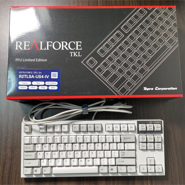 東プレ REALFORCE R2 PFU Limited Edition 英語 スマホ/家電/カメラのPC/タブレット(PC周辺機器)の商品写真