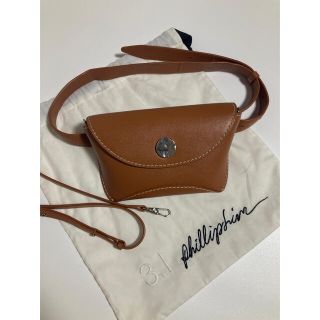 フィリップリム／3.1 Phillip Lim バッグ ショルダーバッグ 鞄 レディース 女性 女性用スエード スウェード レザー 革 本革 ベージュ  BIANCA SMALL FLAP CROSSBODY WITH FRINGE フリンジ