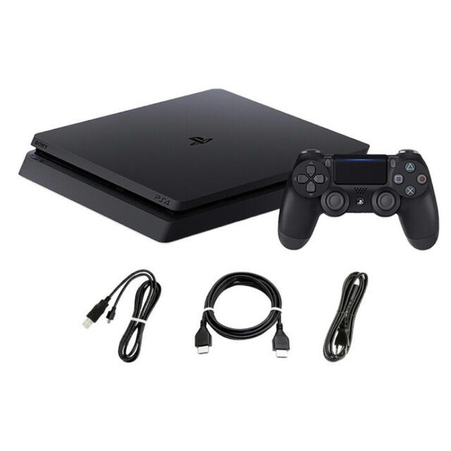 PlayStation4(プレイステーション4)のSONY PlayStation 4  [500GB ジェット・ブラック]  エンタメ/ホビーのゲームソフト/ゲーム機本体(家庭用ゲーム機本体)の商品写真