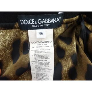 DOLCE&GABBANA - Dolce&Gabbana☆ヒョウ柄薔薇スカートの通販 by 