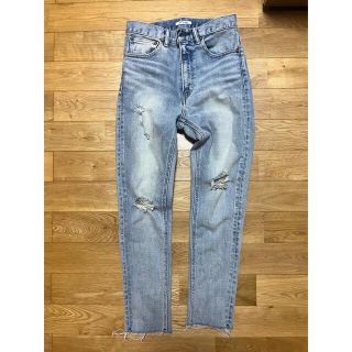 スライ(SLY)の美品　SLY slyjeans デニム　ダメージ　ジーンズ(デニム/ジーンズ)