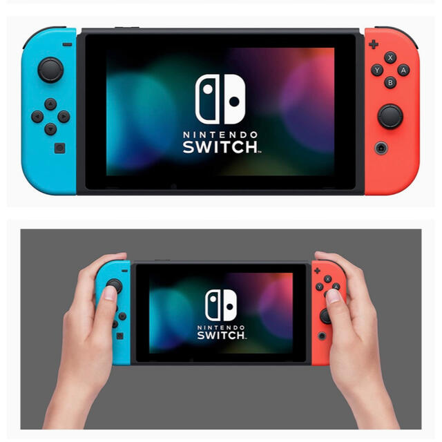 新品未開封Switch 任天堂スイッチ本体 ニンテンドウ　ネオンブルー/レッド