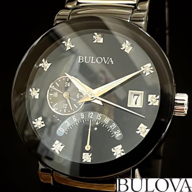 売れ筋がひ! 【BULOVA】展示品特価/ブローバ/メンズ腕時計/お洒落/激
