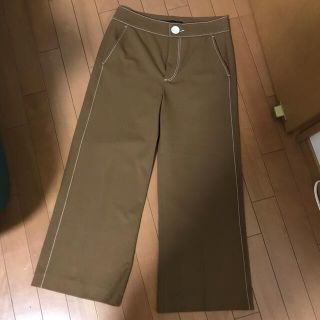 ザラ(ZARA)の【最終値下げ】ザラ　パンツ　ガウチョパンツ　ストレート(キュロット)